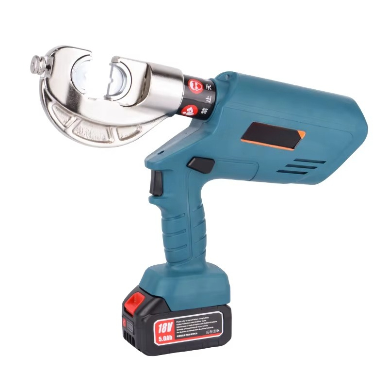 Power Tools In Electrical - เครื่องมือจีบสายไฮดรอลิก EZ-C300 ใช้แบตเตอรี่, คีมจีบสายไฟฟ้าแบบมืออาชีพ