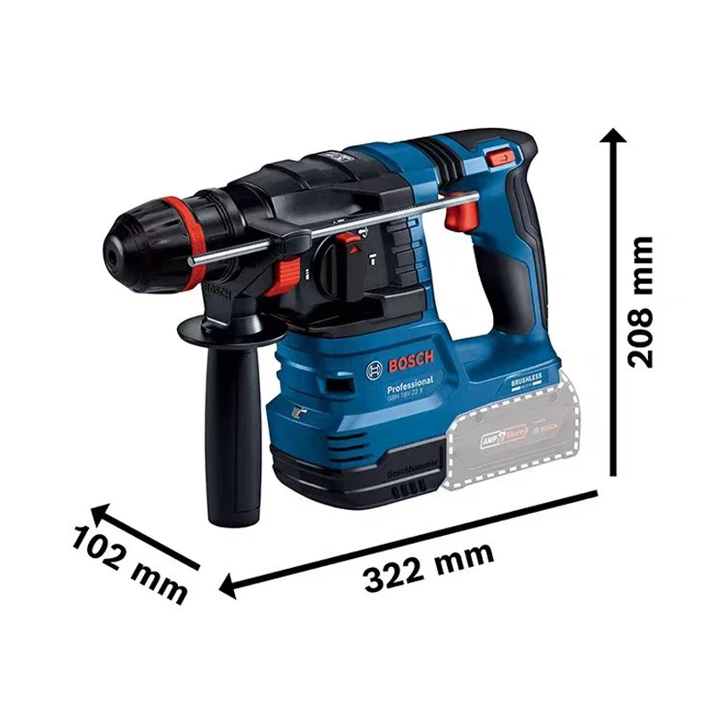 BOSCH GBH18V-22X 18V ค้อนเจาะไ - Power Tools Professional บทวิจารณ์และราคา
