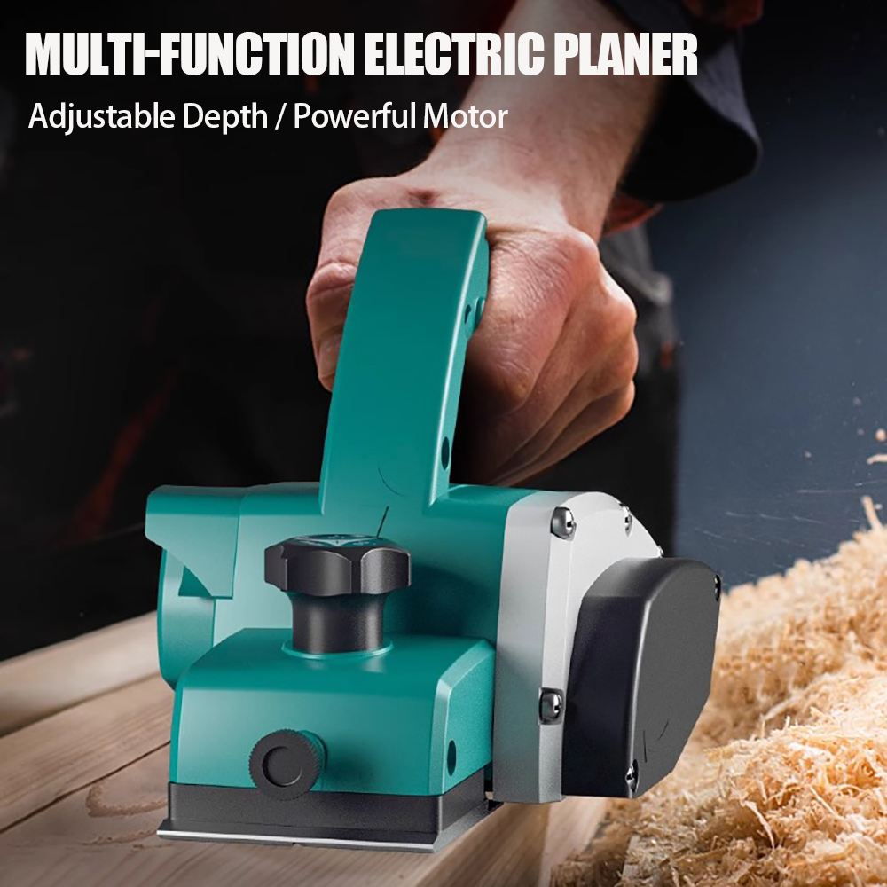 เครื่องไสไม้ไฟฟ้าแบบพกพา 220V  - Planer Handheld Electric บทวิจารณ์และราคา