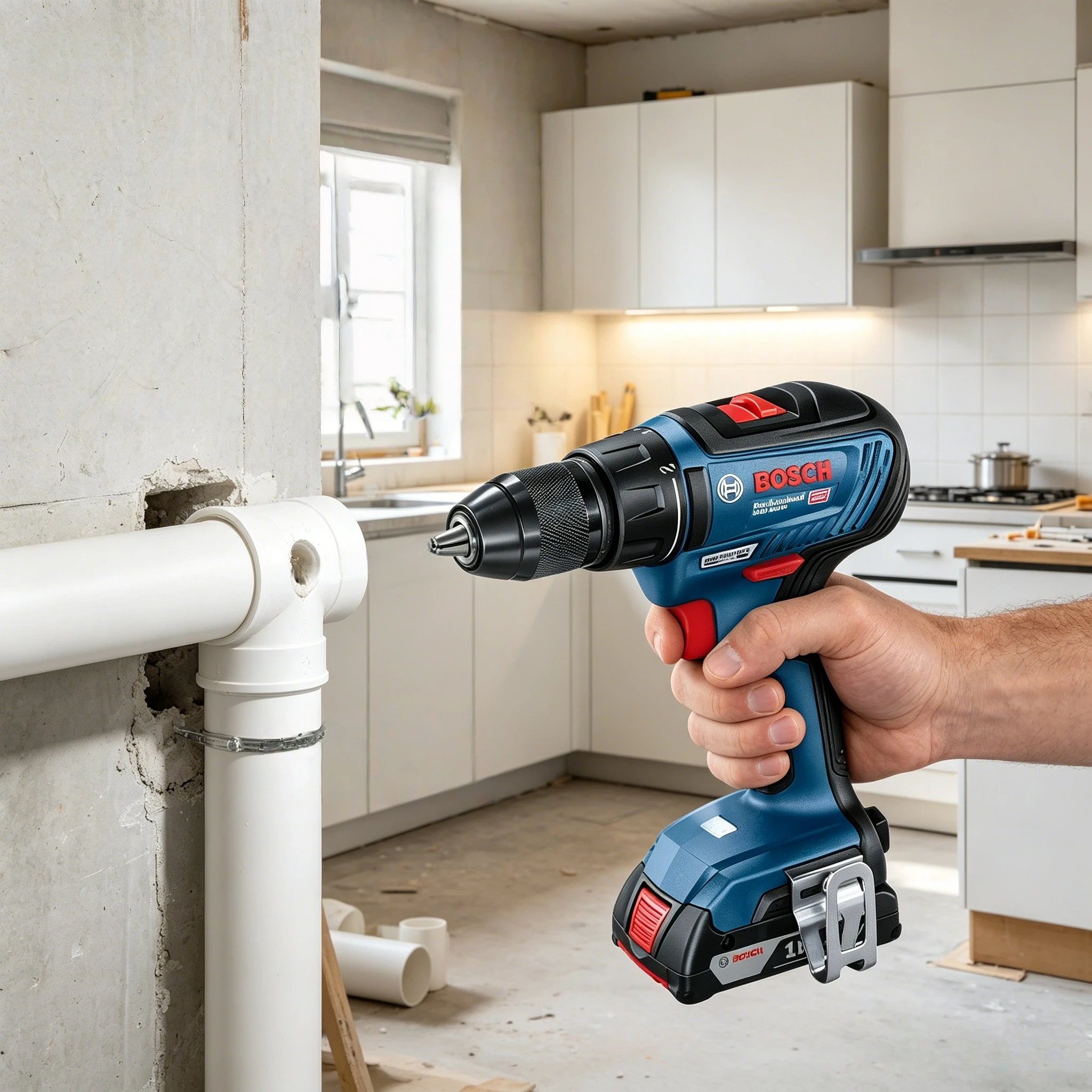 BOSCH GSR 18V-50 สว่านไร้สายแบ - Power Tools Professional บทวิจารณ์และราคา