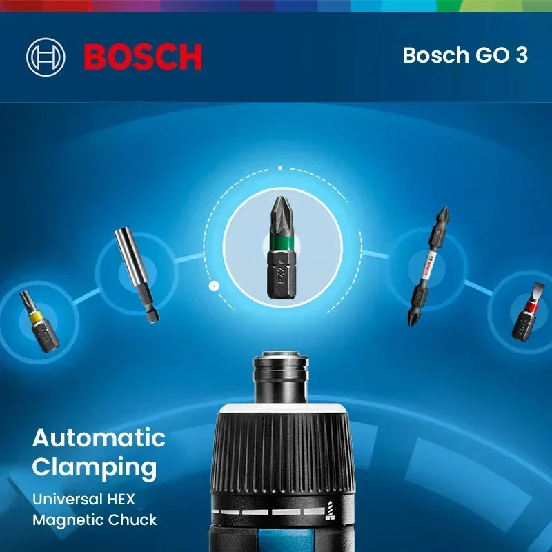ชุดไขควงไฟฟ้า Bosch GO 3 แบบมื - Power Tools Professional บทวิจารณ์และราคา